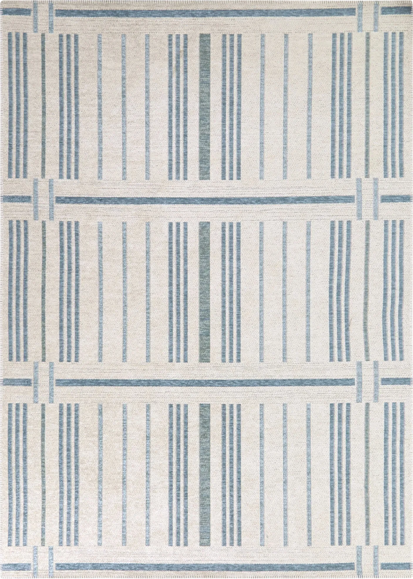 Lella Blue 5'3 x 7' Rug - Image 1