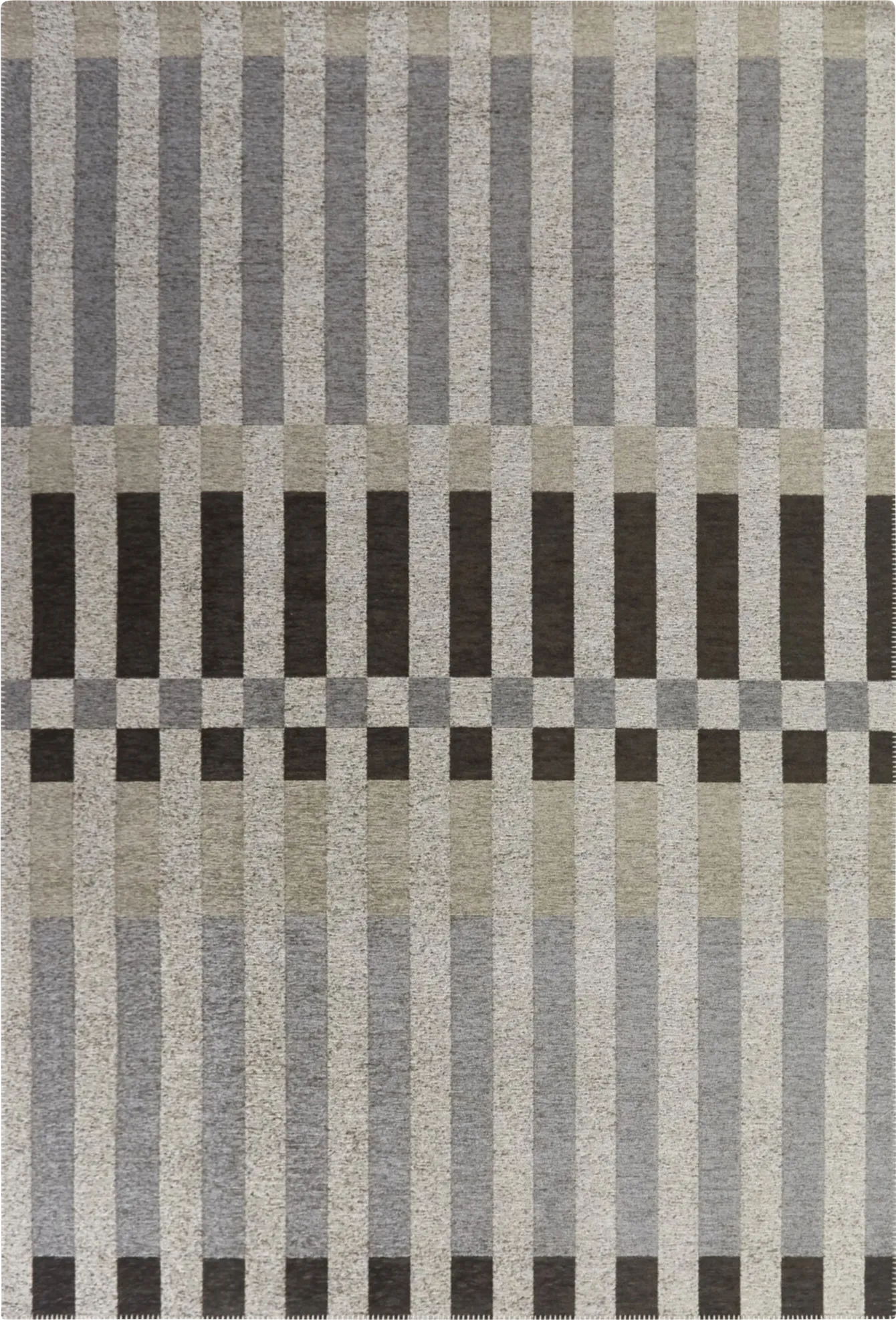 Frinn Brown 5'3 x 7' Rug - Thumbnail - Image 1