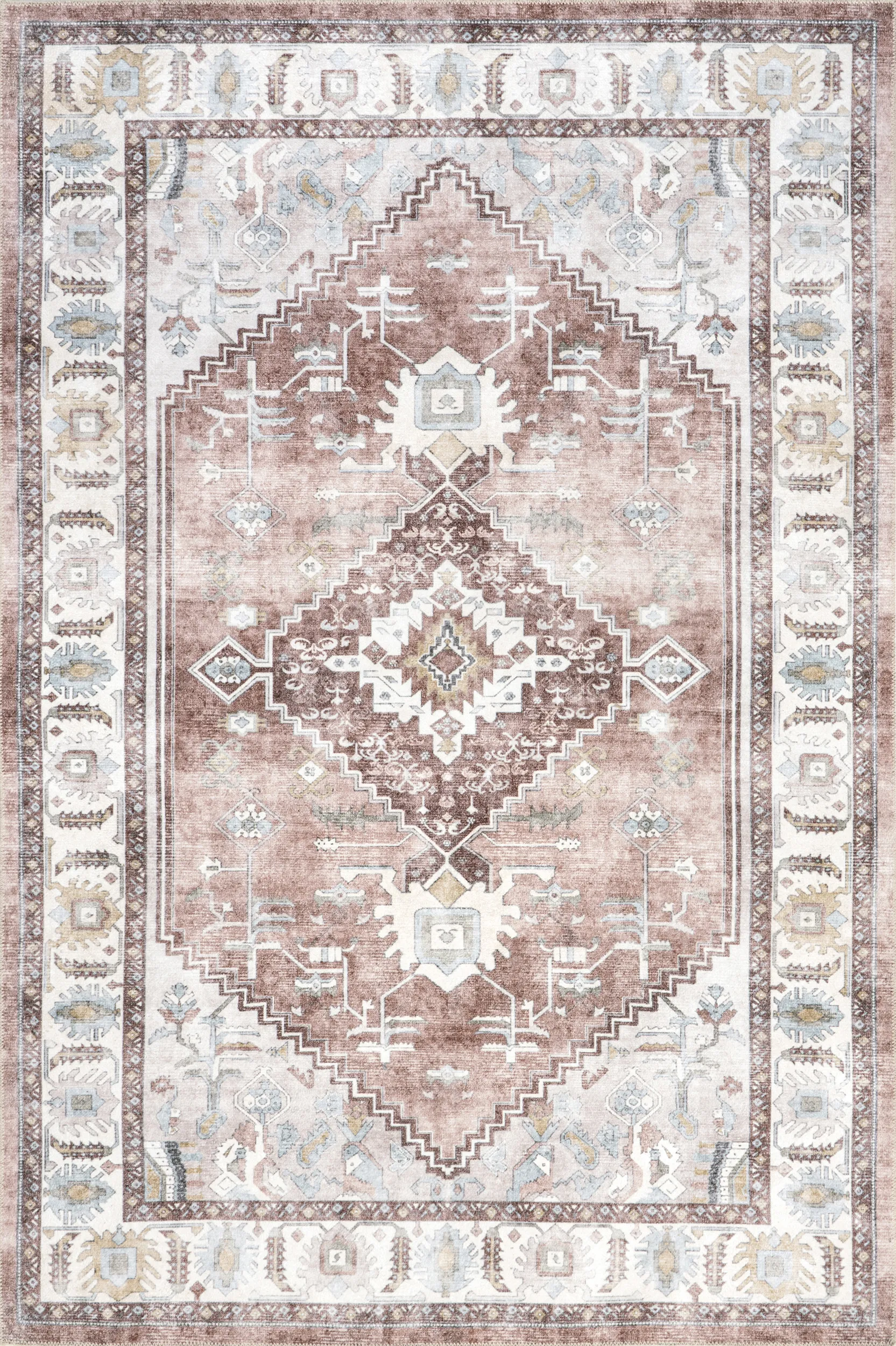 Didako Blush 5' x 8' Rug - Image 1