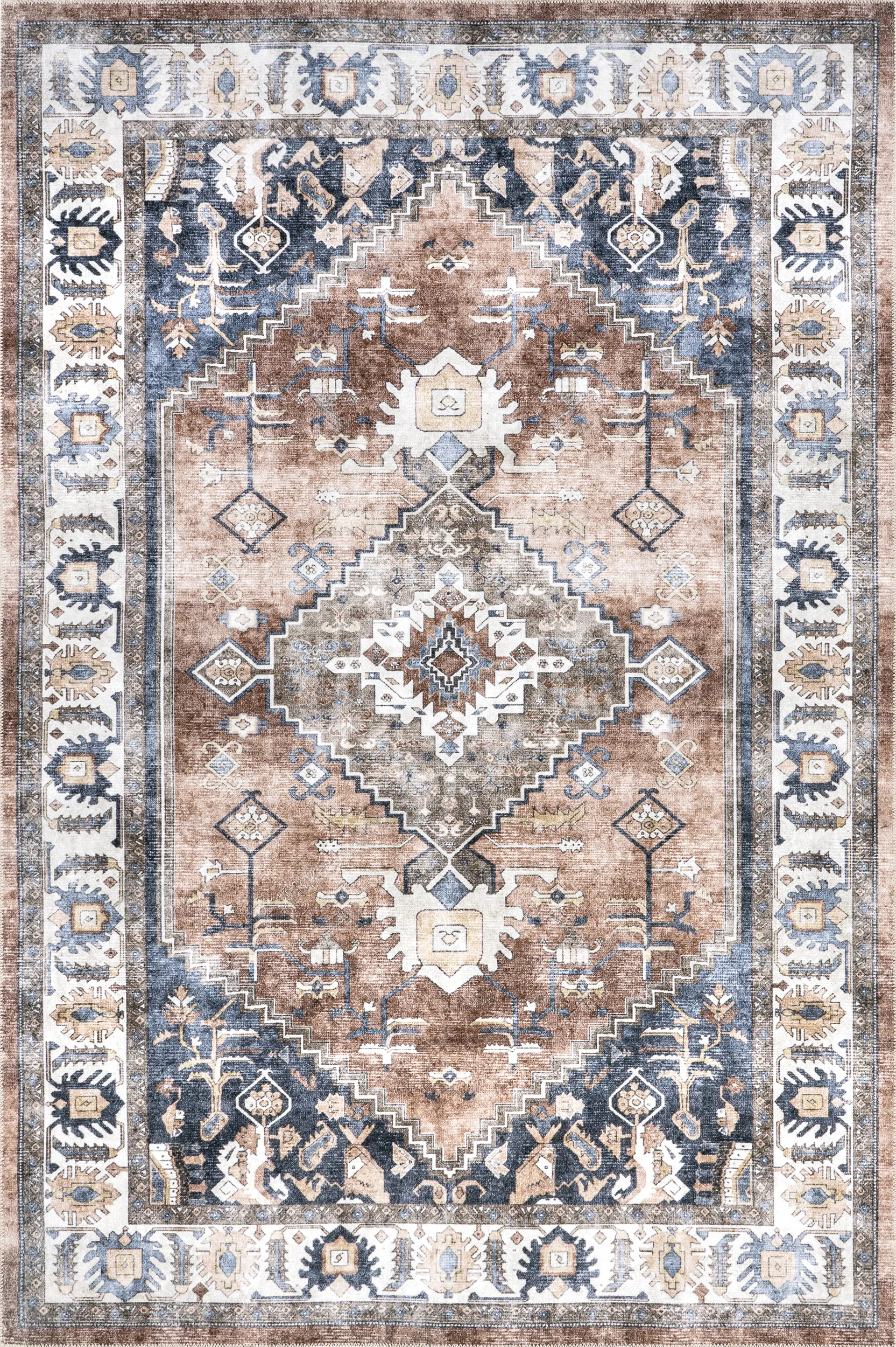 Ardio Taupe 4' x 6' Rug - Image 1