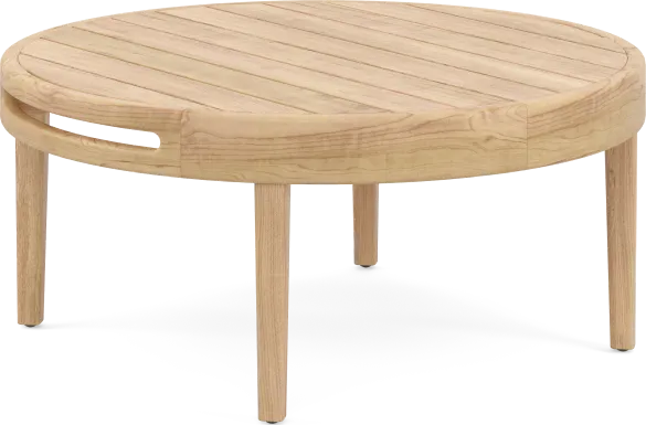 Riva Blonde Large Nesting Outdoor Cocktail Table