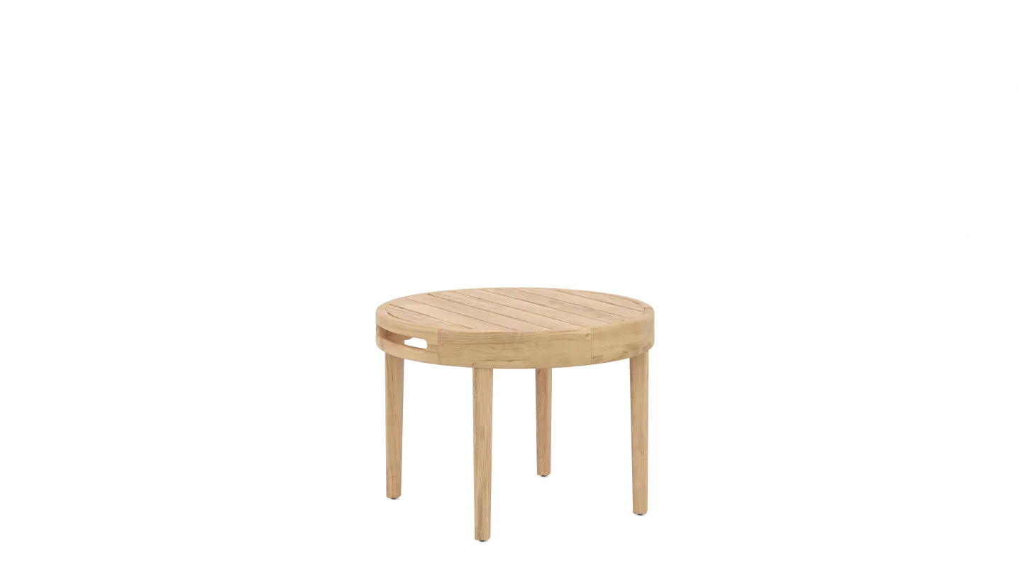Riva Blonde Small Nesting Outdoor Cocktail Table