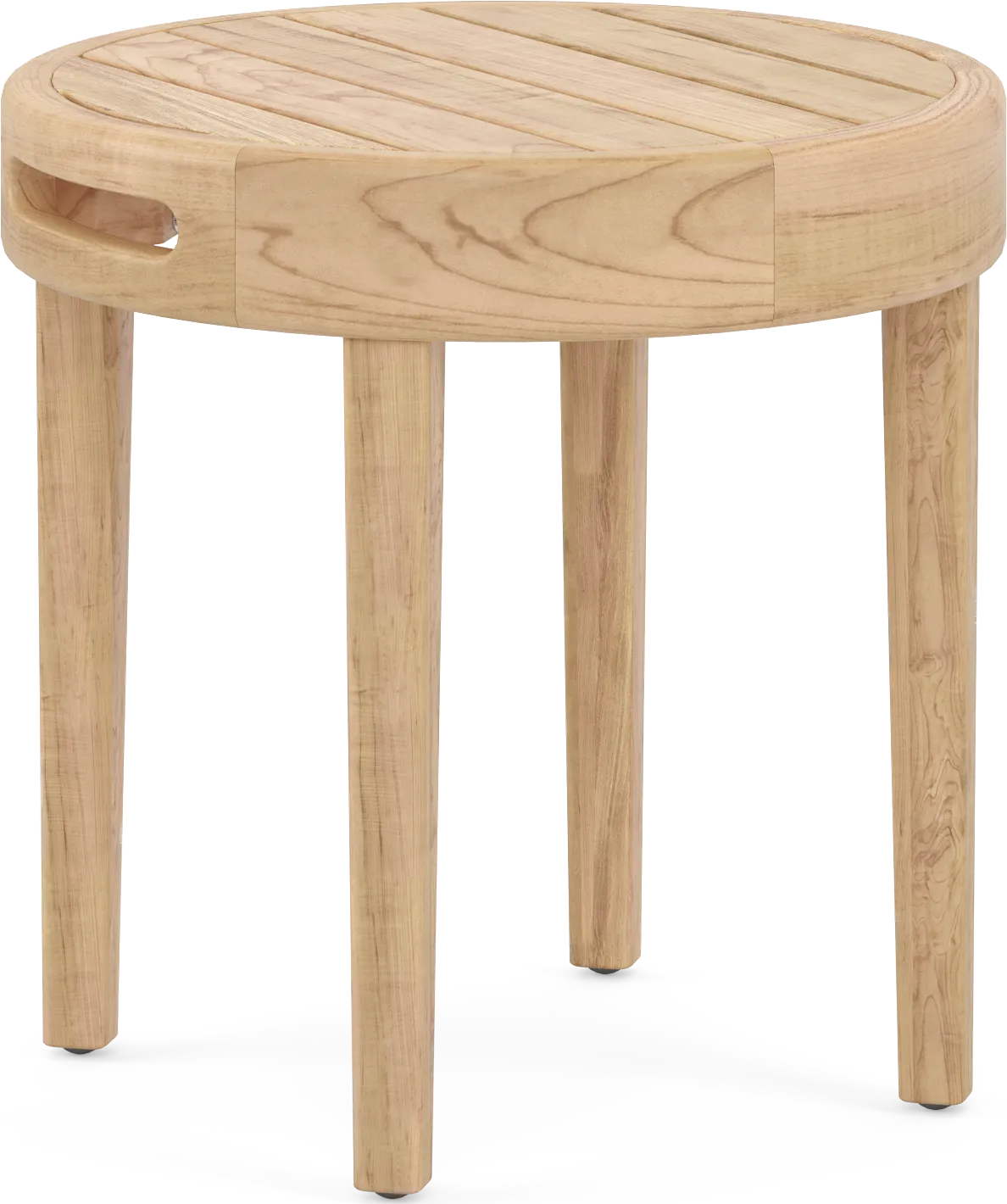 Riva Blonde Outdoor End Table - Image 1