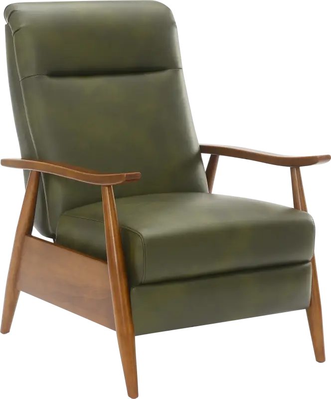 Alieta Green Push Back Recliner