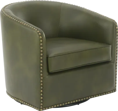 Edueni Green Swivel Chair
