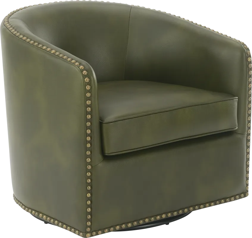 Edueni Green Swivel Chair