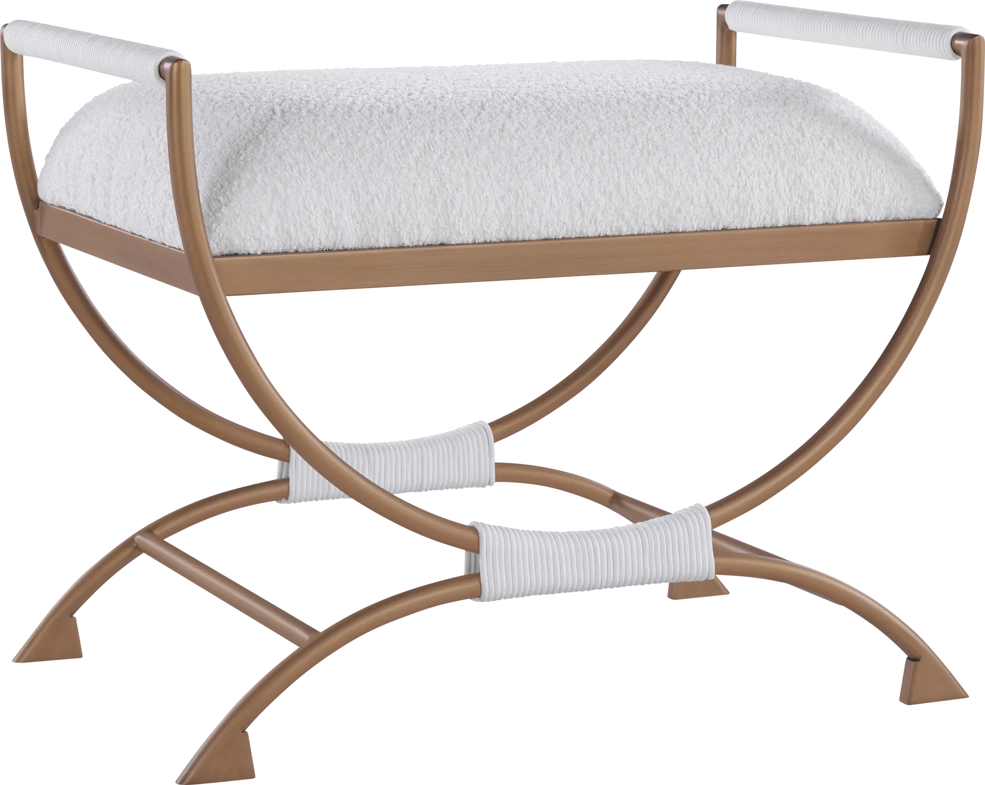 Petelu White Bench - Image 1