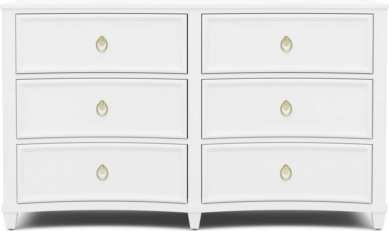 Kids Jaclyn Lane White Dresser