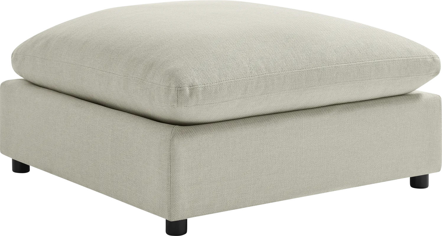 Jazzra I Beige Ottoman