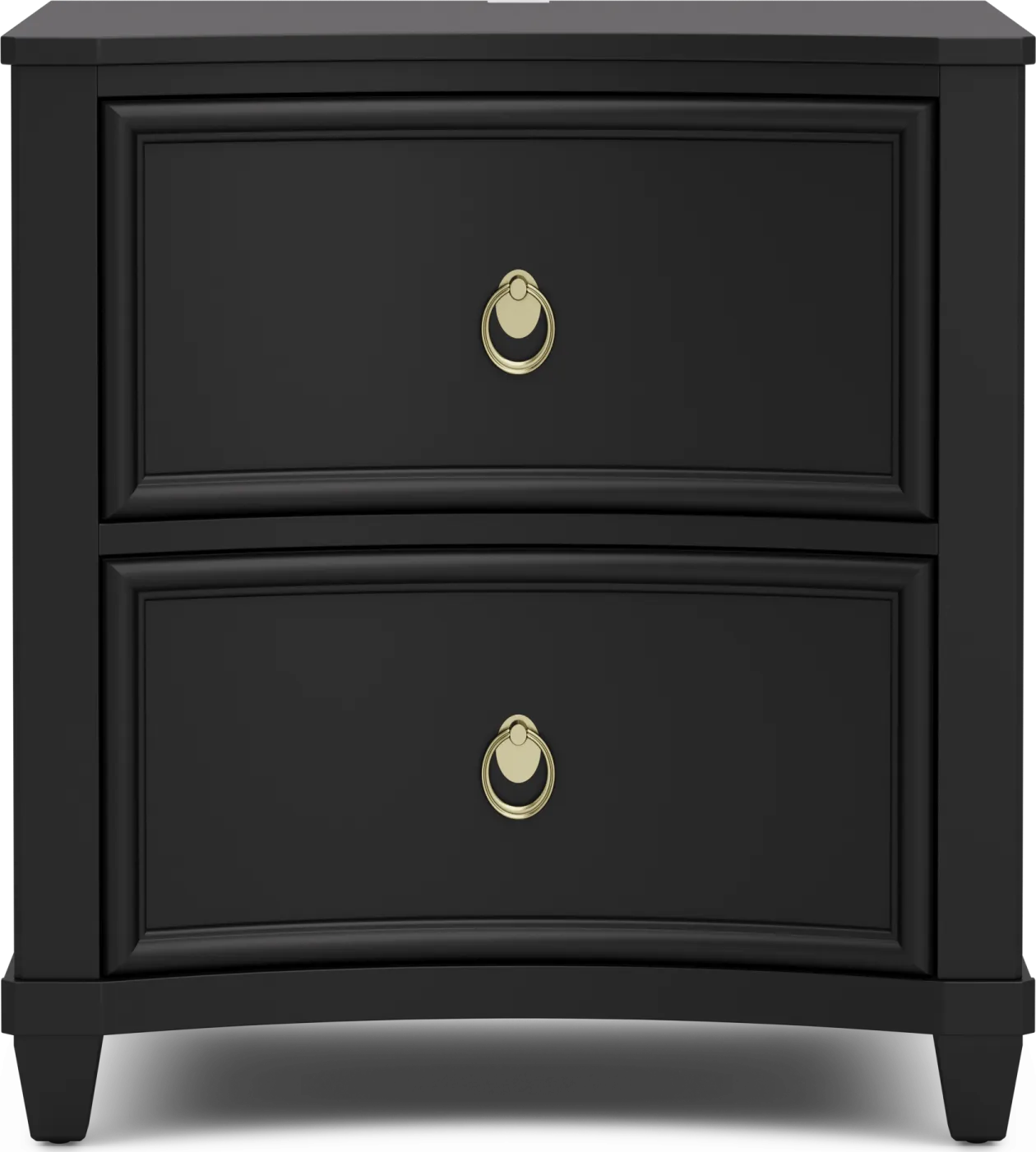 Kids Jaclyn Lane Black Nightstand - Image 1