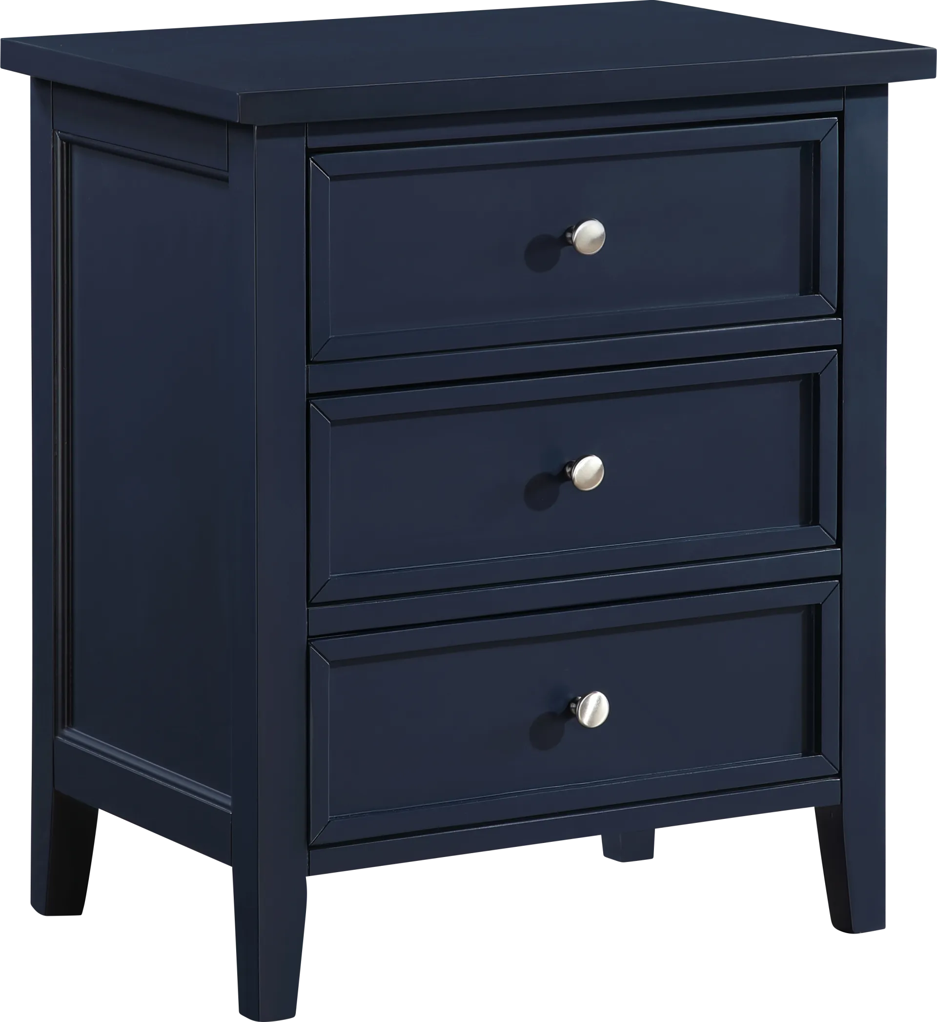 Brynlee Dark Blue Nightstand - Image 1