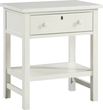 Adelaide White Nightstand