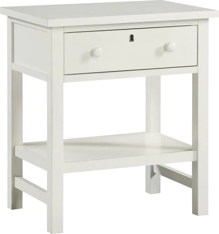 Adelaide White Nightstand