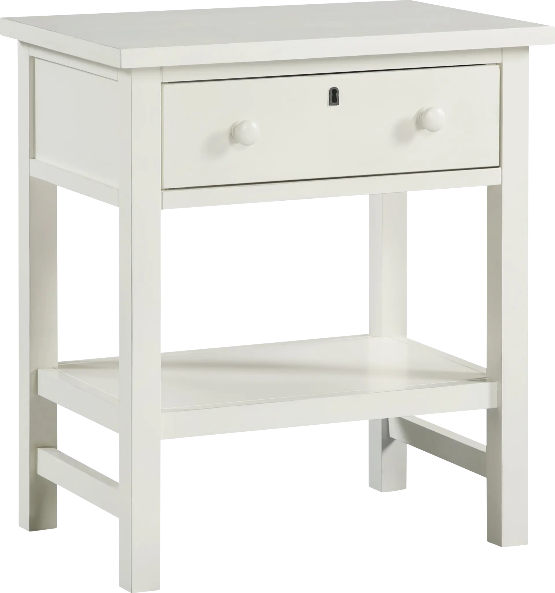 Adelaide White Nightstand