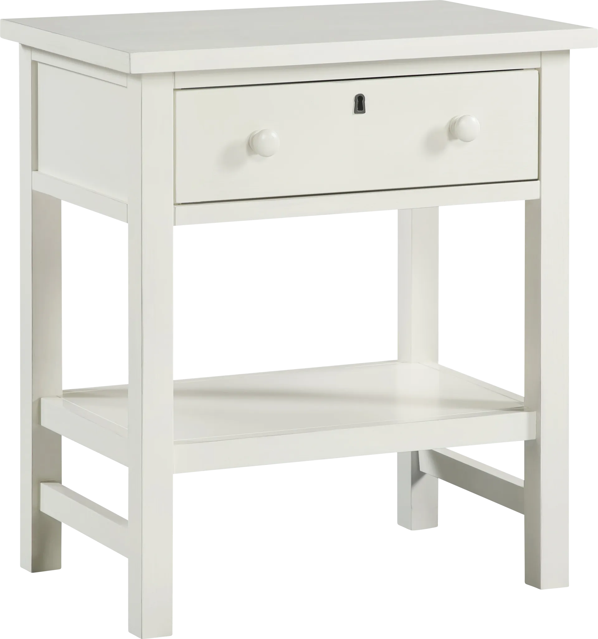 Adelaide White Nightstand - Image 1