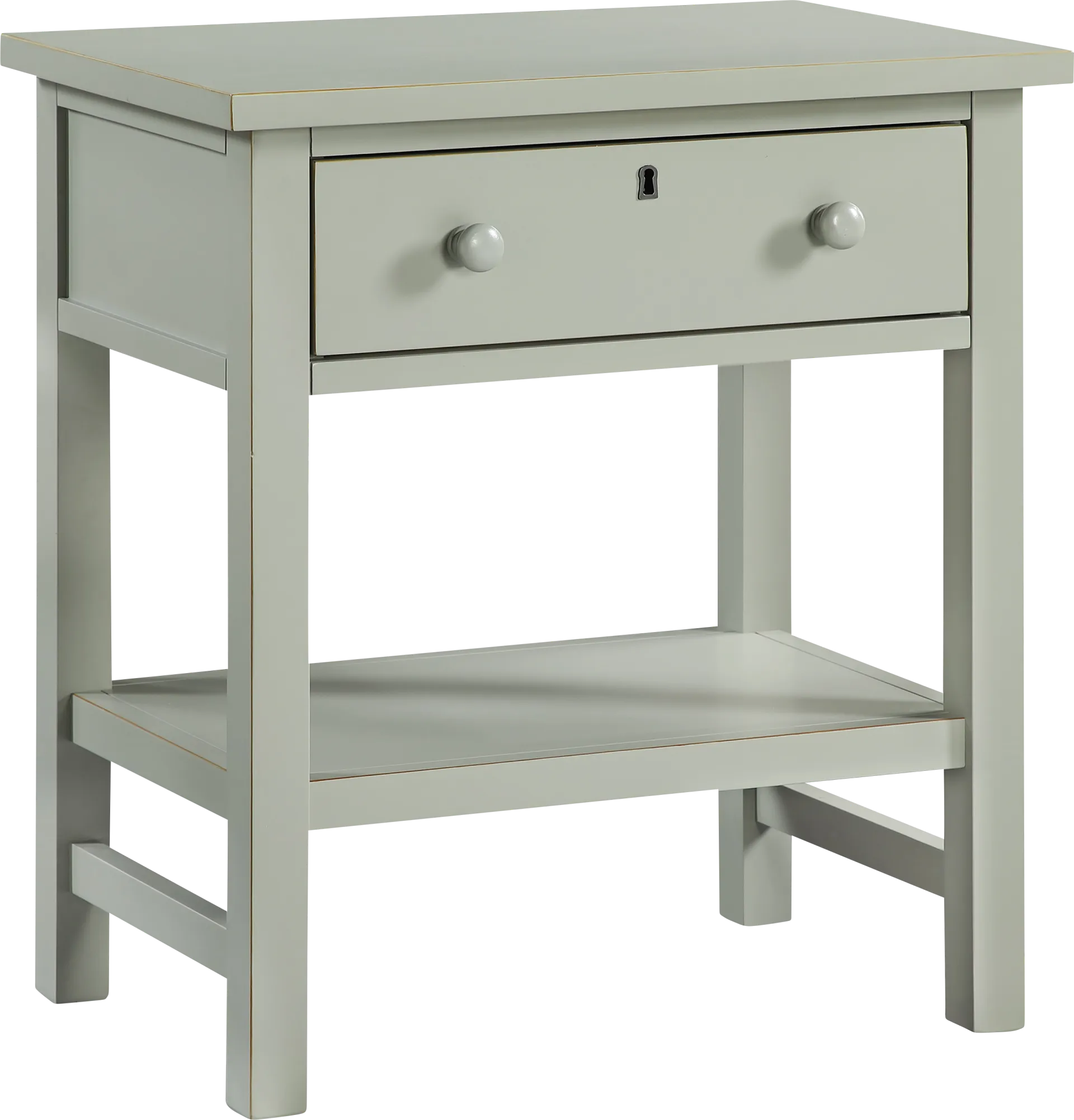 Adelaide Gray Nightstand - Image 1