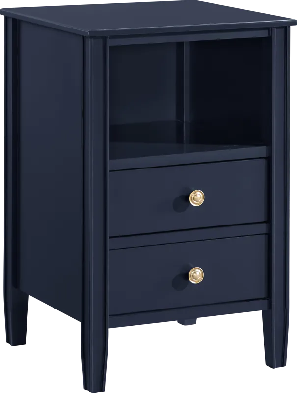 Rhad Blue Nightstand