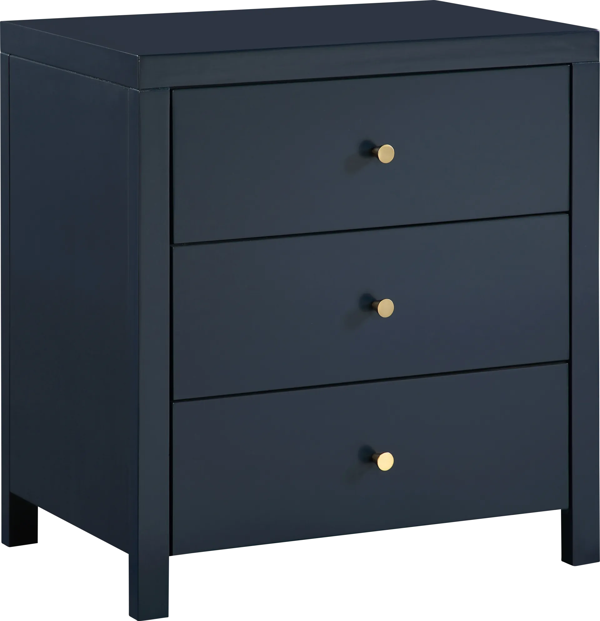 Jamaad Blue Nightstand - Image 1