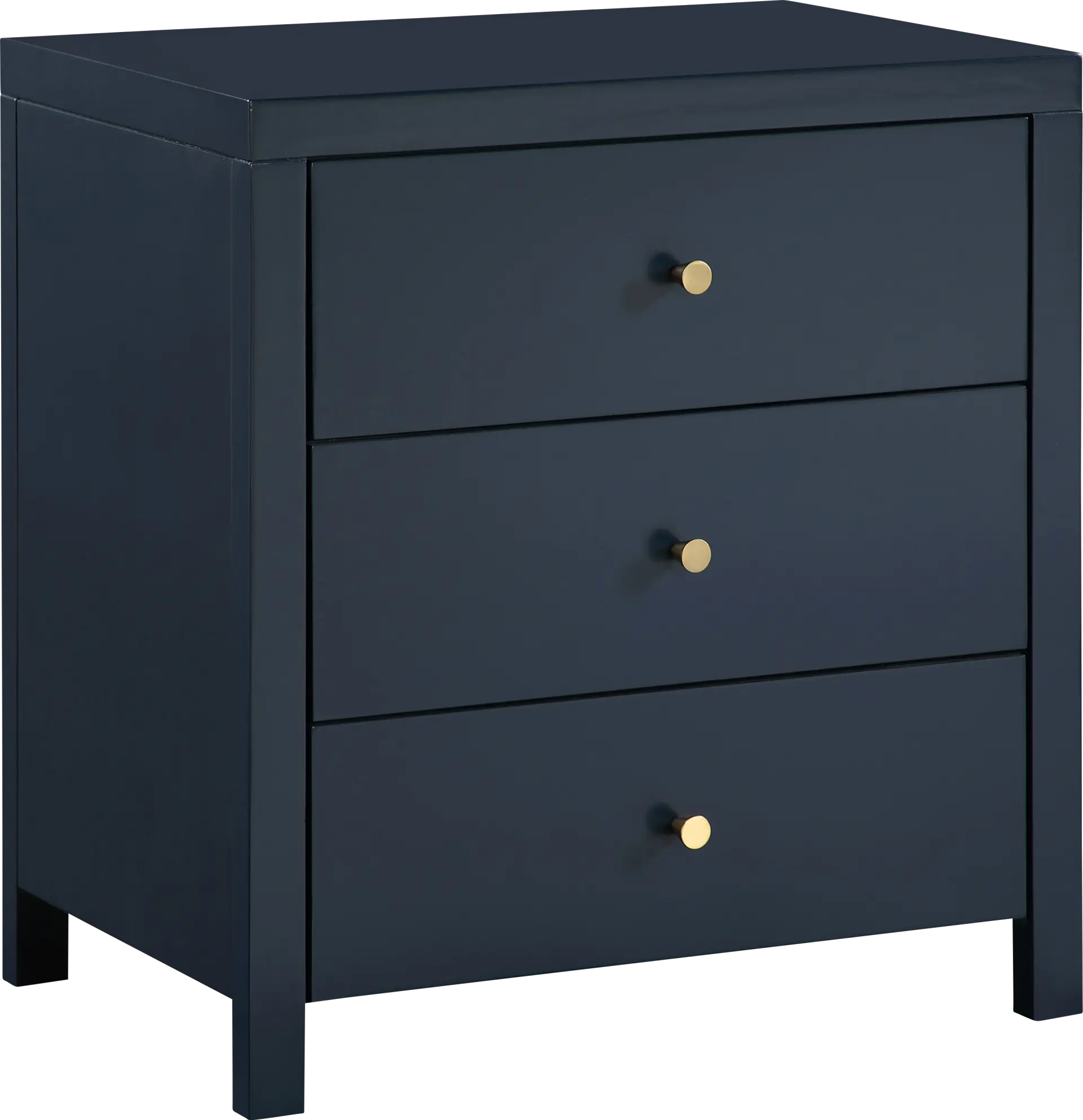 Jamaad Blue Nightstand