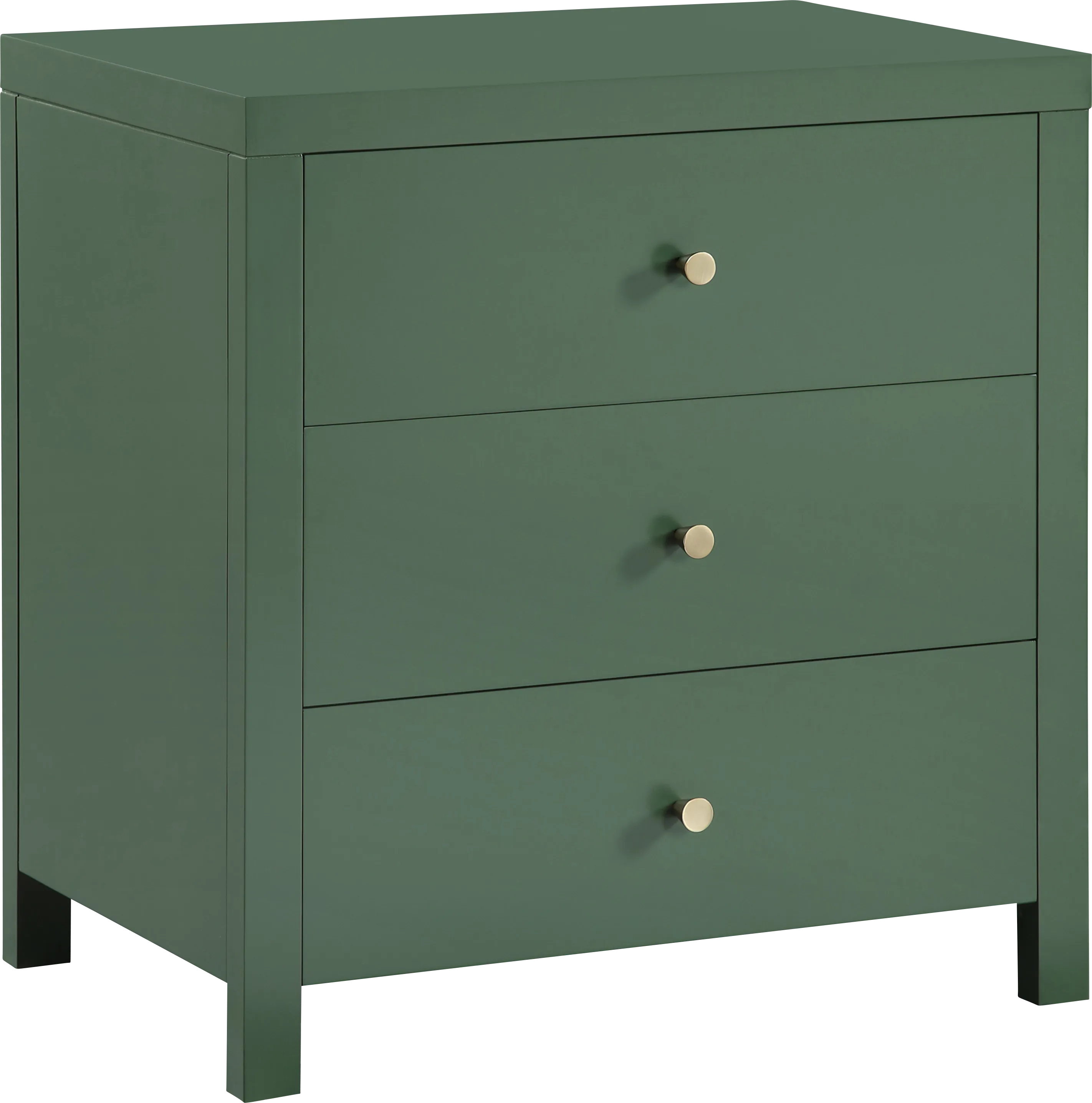 Jamaad Green Nightstand - Thumbnail - Image 1