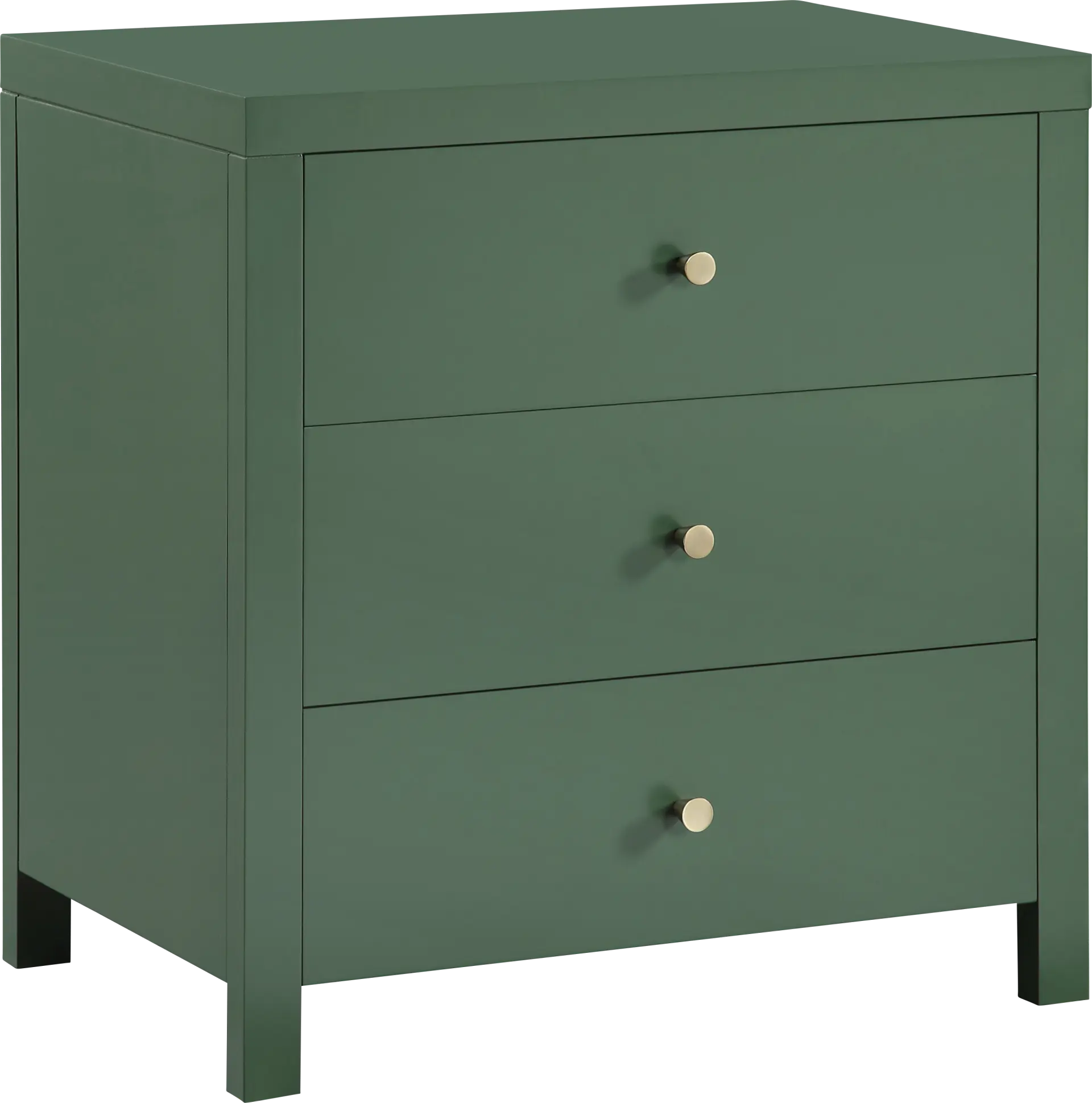 Jamaad Green Nightstand