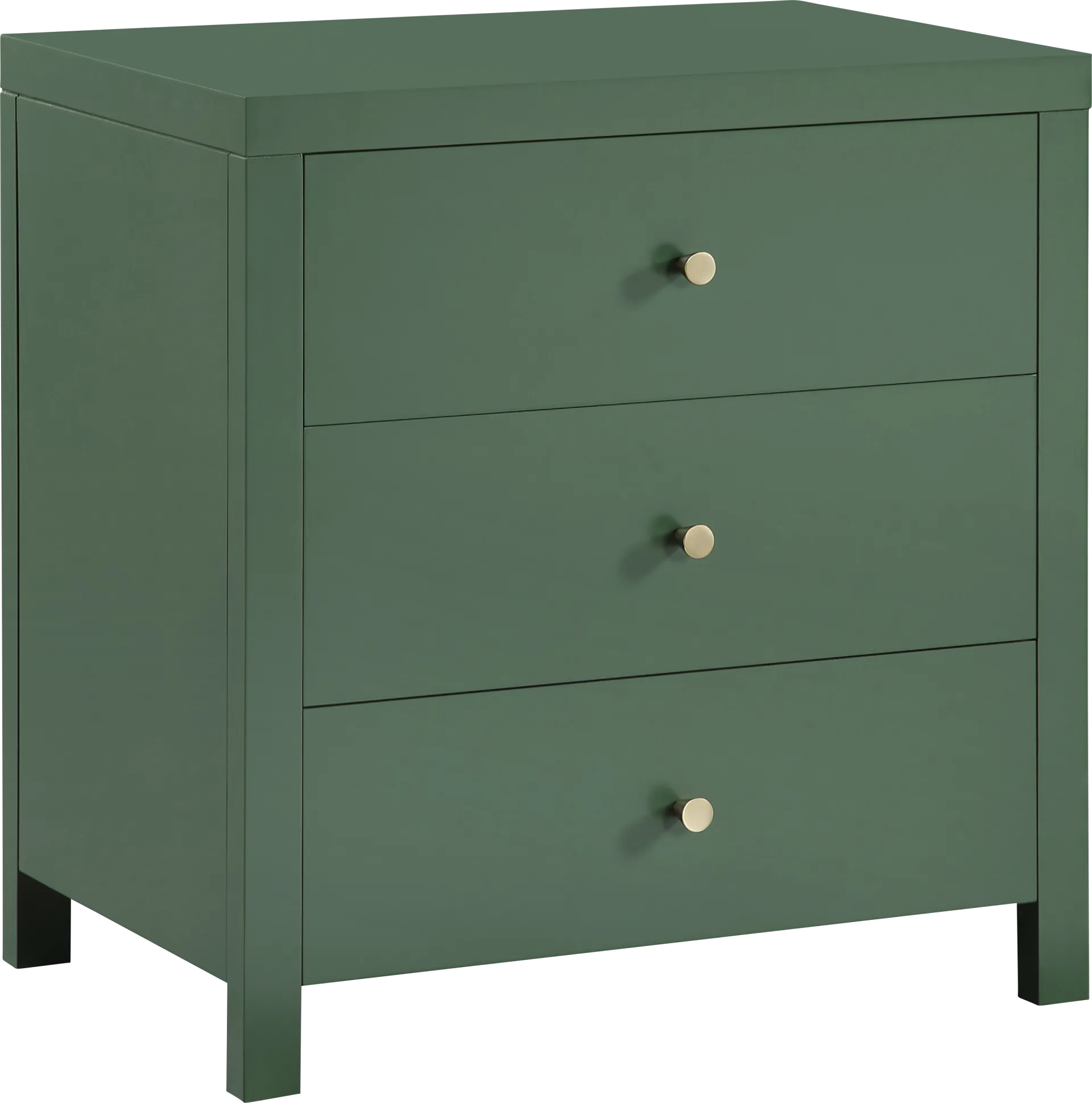 Jamaad Green Nightstand - Image 1