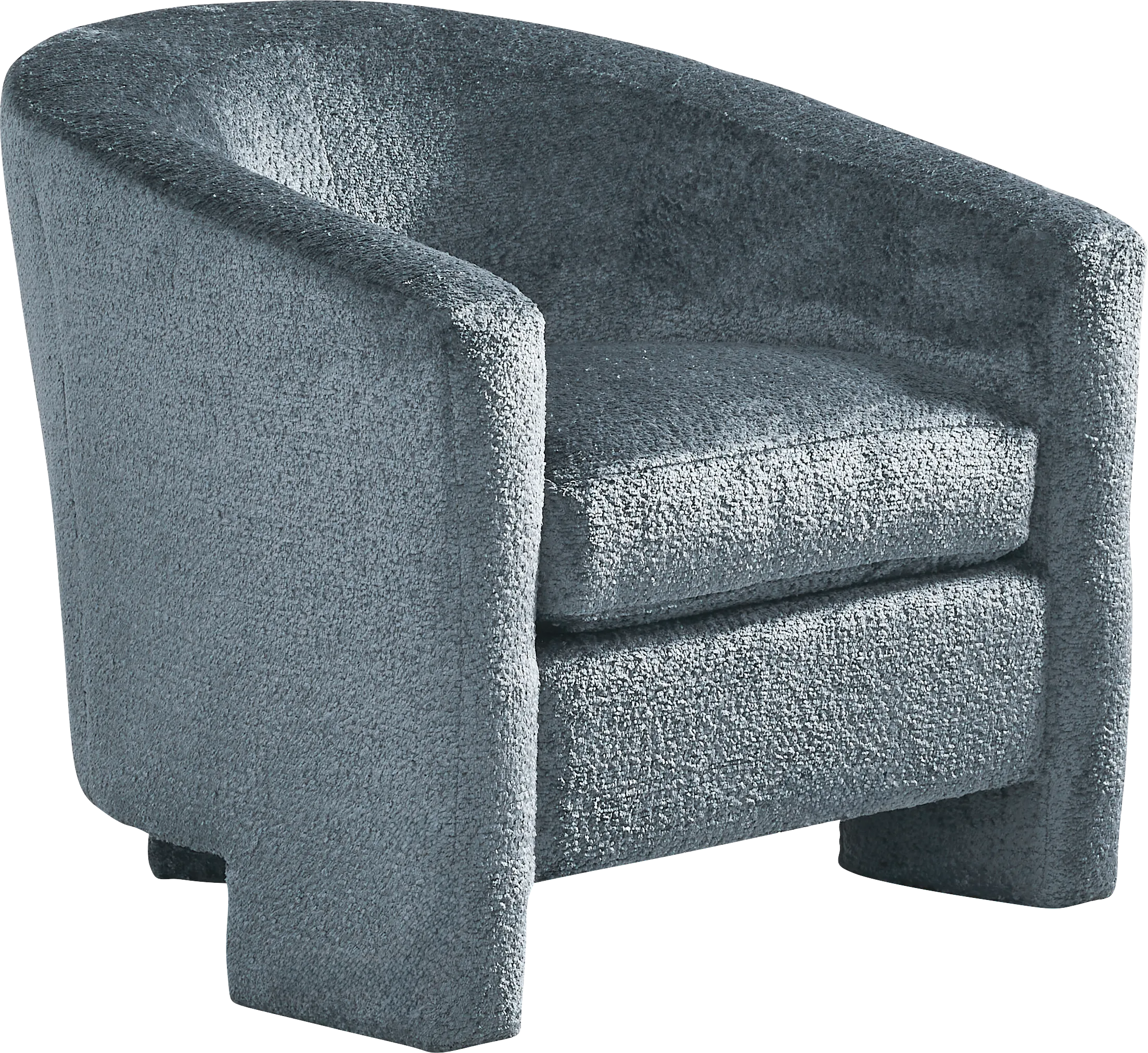 Dory Slate Blue Accent Chair - Thumbnail - Image 1