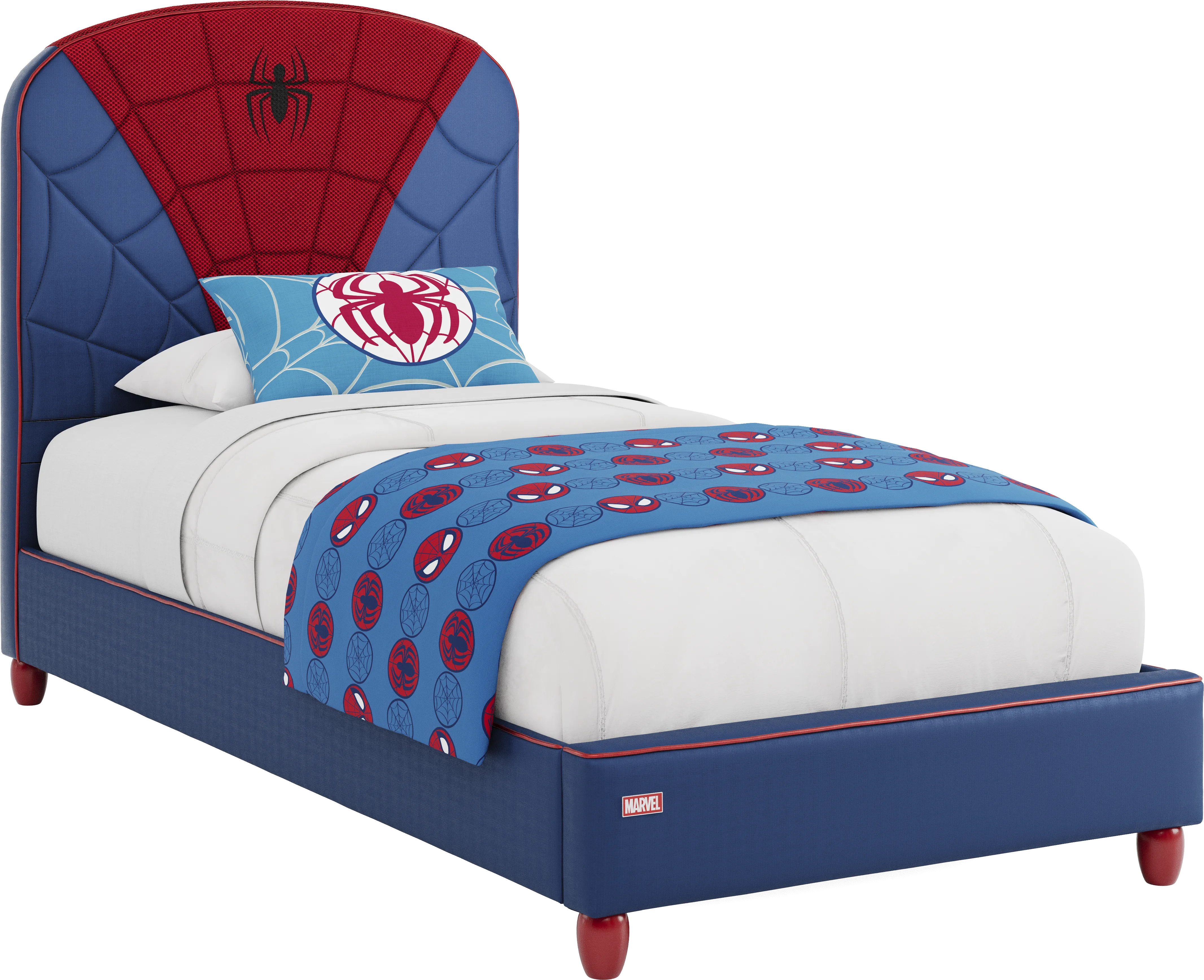 Spider-Man Twin Upholstered Bed - Thumbnail - Image 1