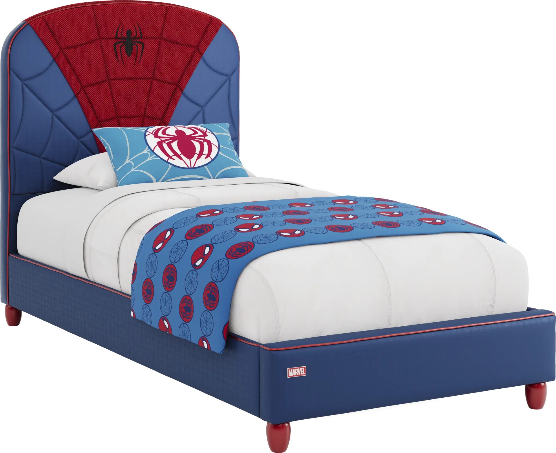 Spider-Man Twin Upholstered Bed - Image 1