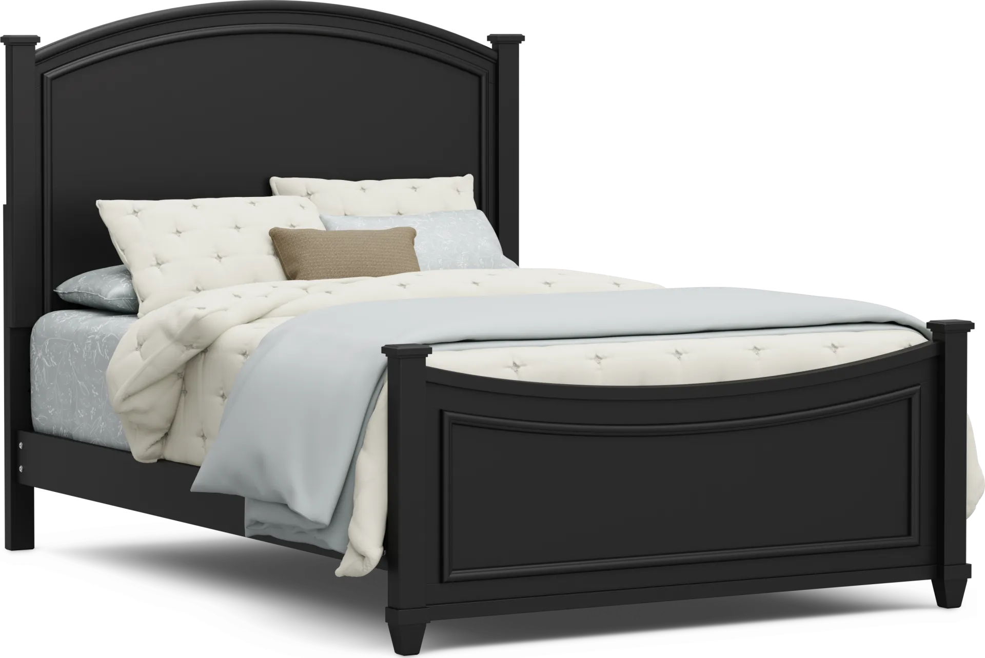 Kids Jaclyn Lane Black Full Panel Bed - Image 2