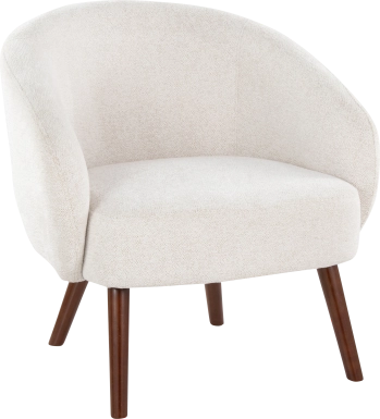 Hannuh Cream Accent Chair