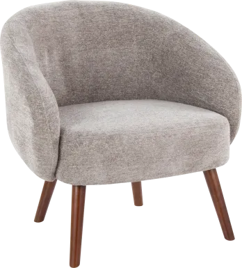 Hannuh Gray Accent Chair