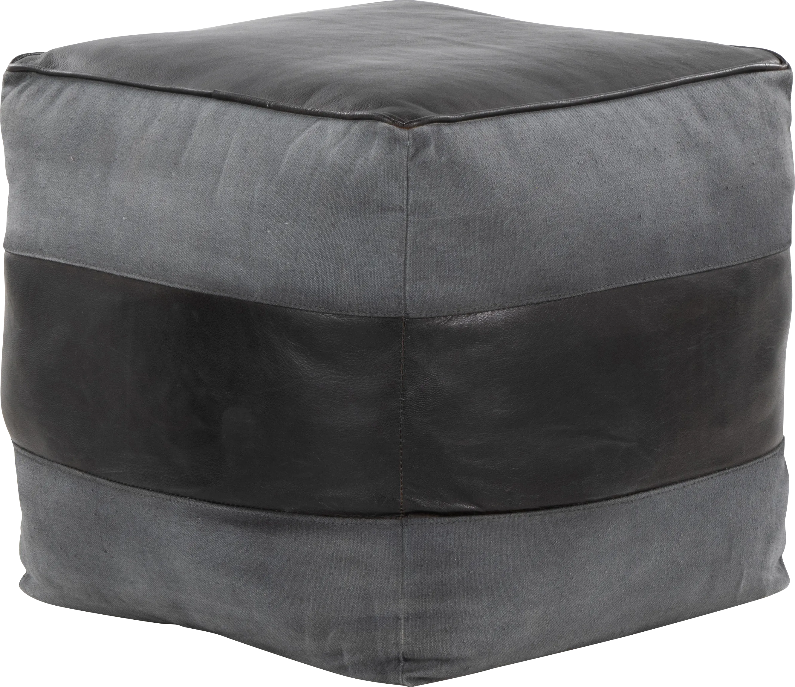 Cheerie I Black Pouf - Thumbnail - Image 1
