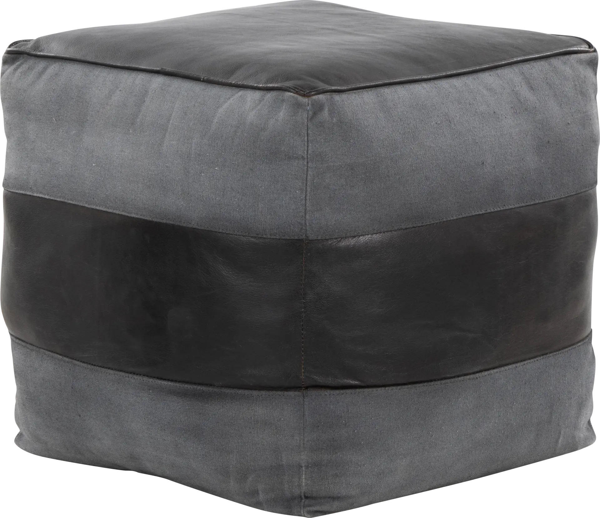 Cheerie I Black Pouf