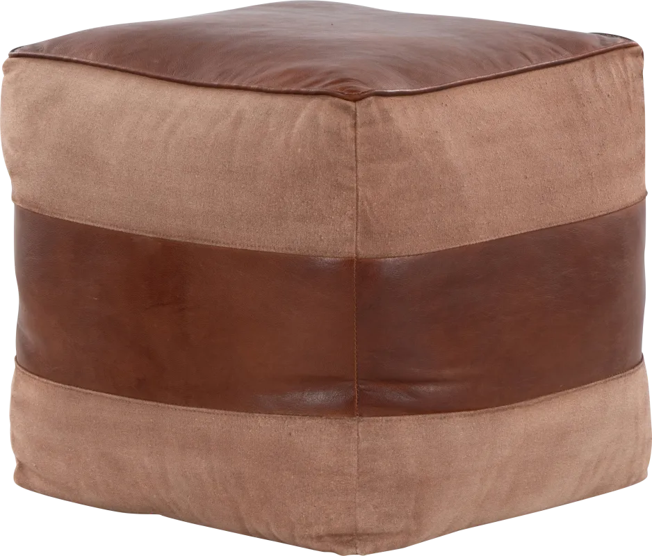 Cheerie I Espresso Pouf