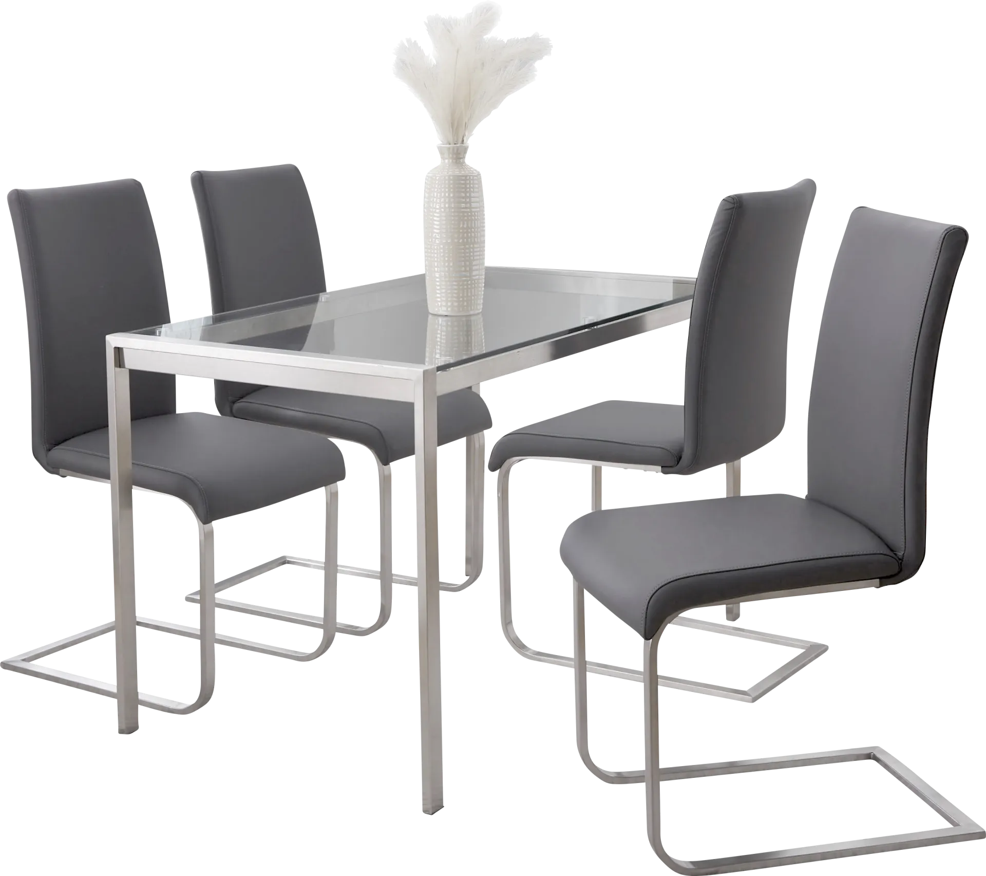 Quain Gray 5 Pc Dining Set - Image 1