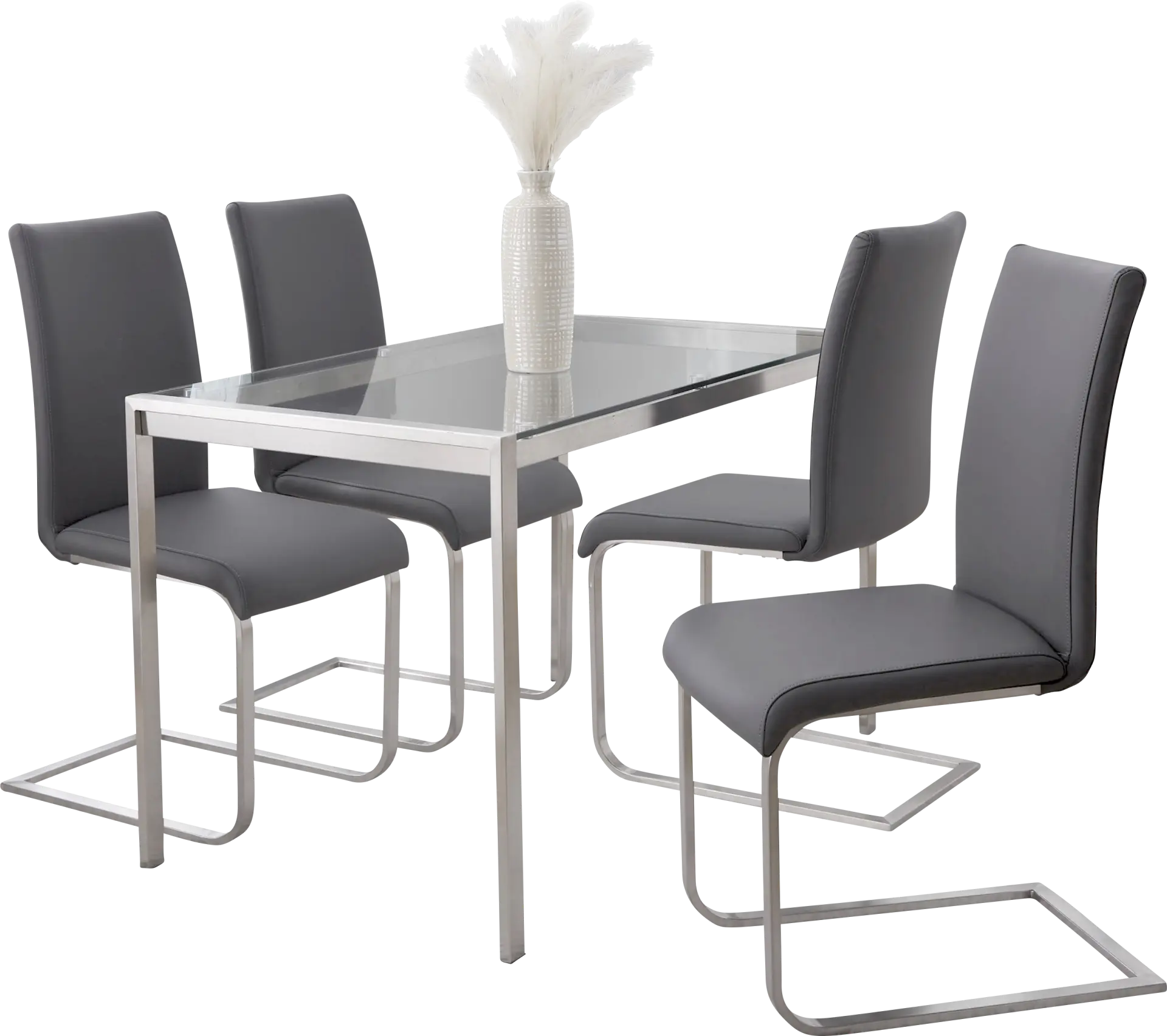Quain Gray 5 Pc Dining Set
