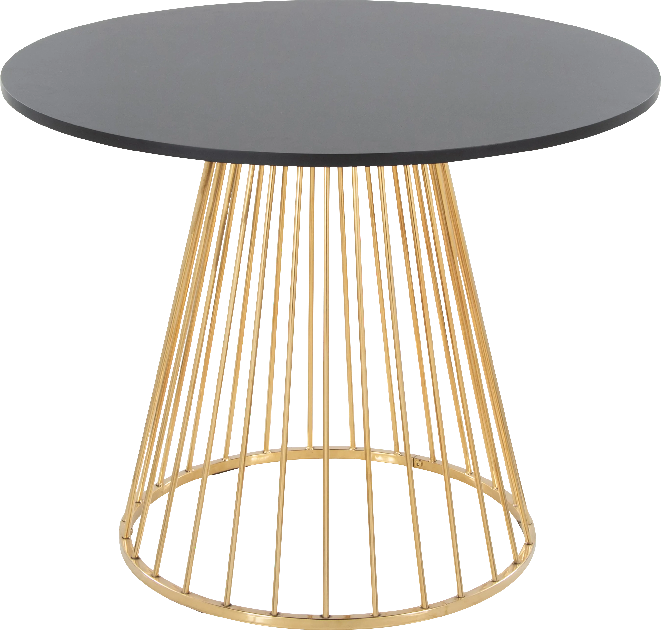 Aldendell Black Dining Table