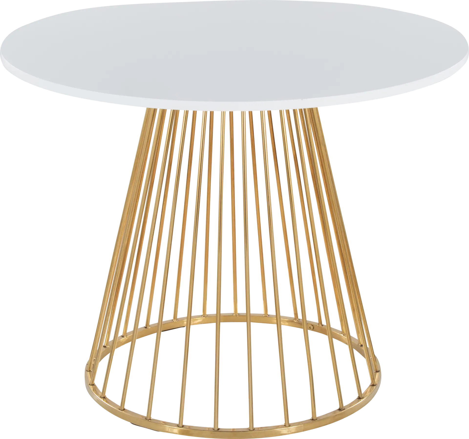 Aldendell White Dining Table