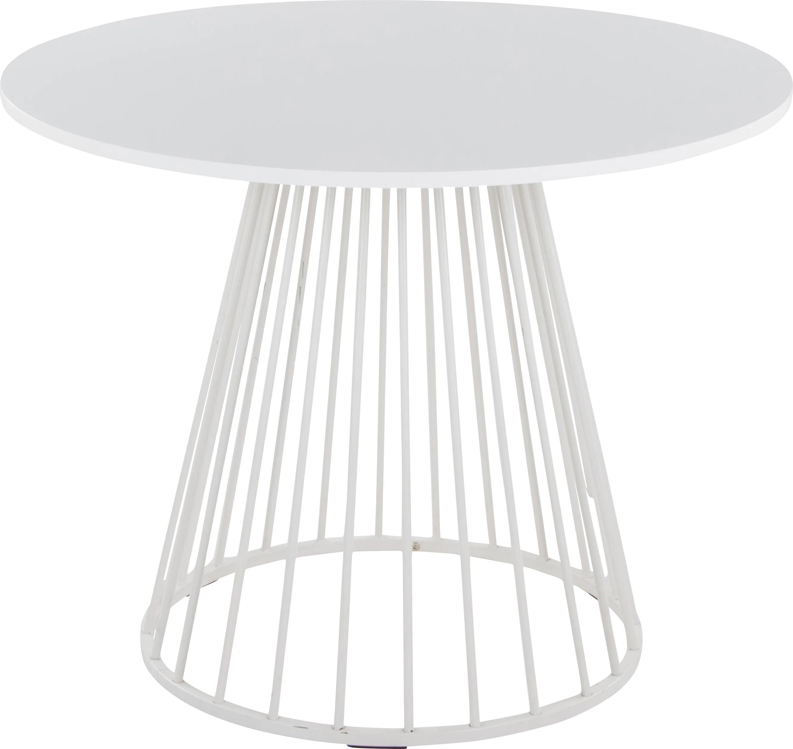 Ziercher III White Dining Table - Thumbnail - Image 1