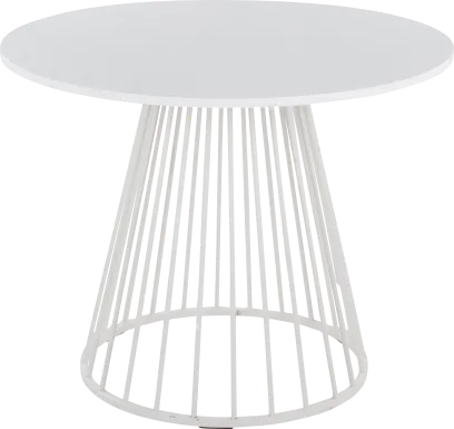 Ziercher III White Dining Table