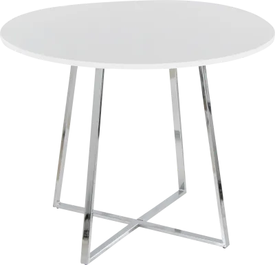 Sourwood V White Dining Table