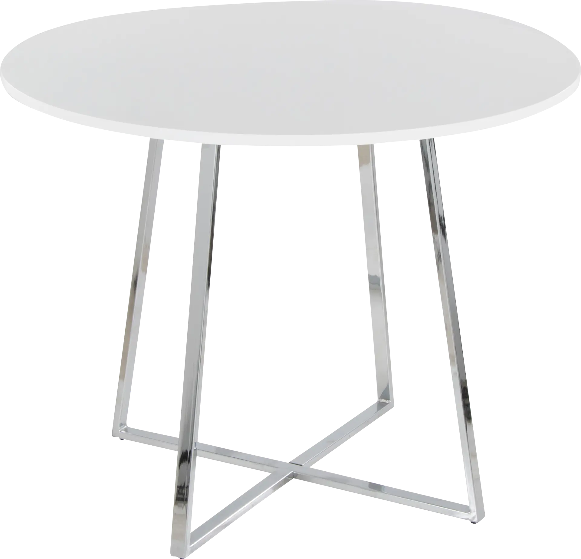 Sourwood V White Dining Table