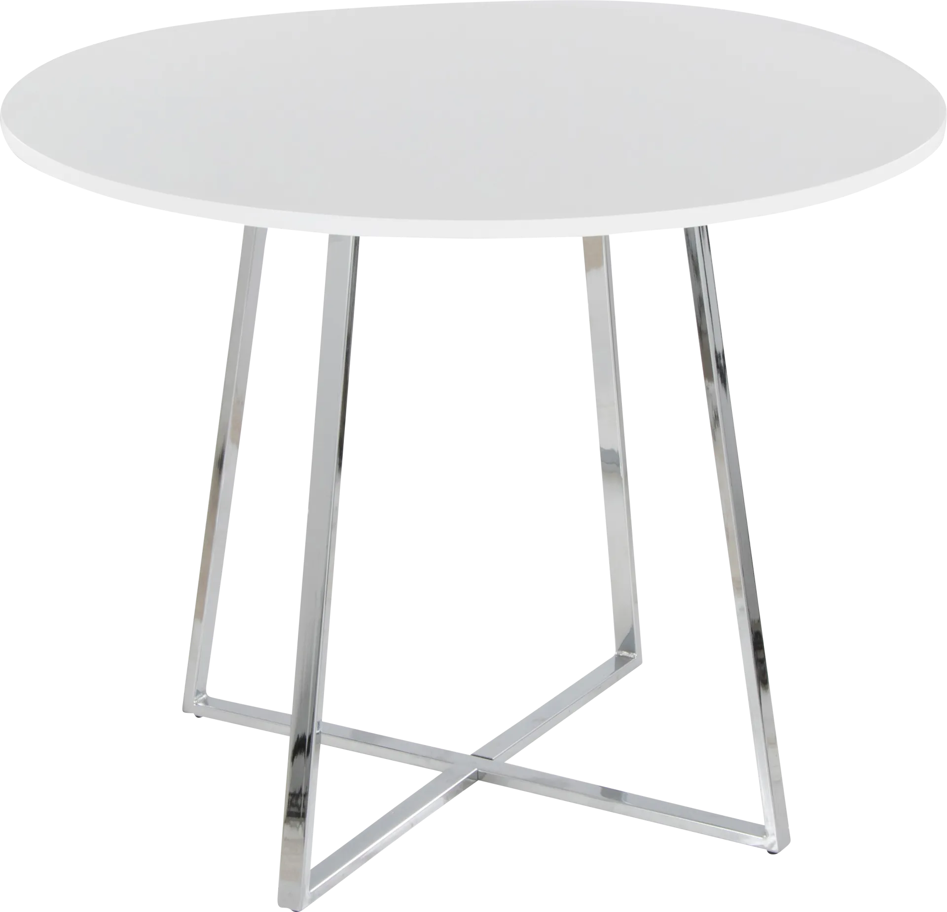 Sourwood V White Dining Table - Image 1