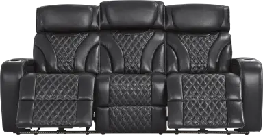 triple power reclining sofa