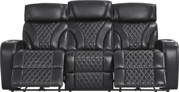 triple power reclining sofa