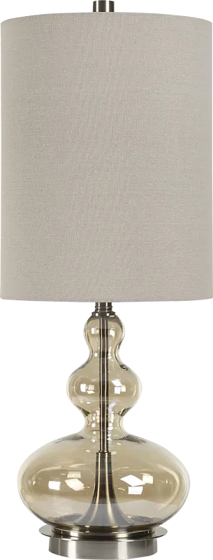 Trevi Lane Smoke Table Lamp