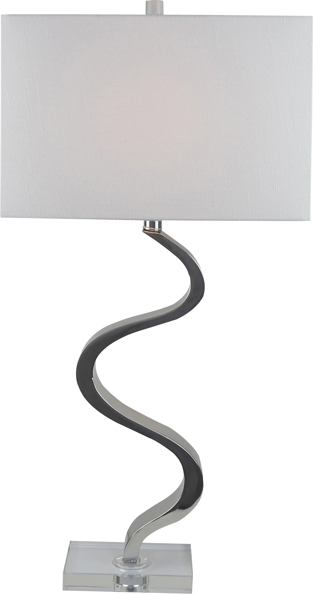 Equian Lane Silver Table Lamp - Thumbnail - Image 1