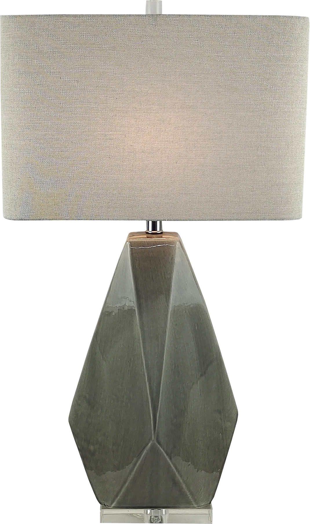 Sugarloaf Peak Gray Lamp - Image 1