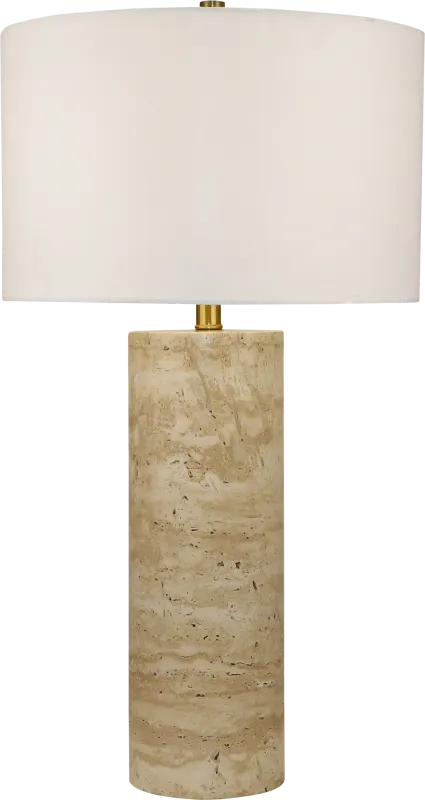 Tivoli Court Tan Lamp